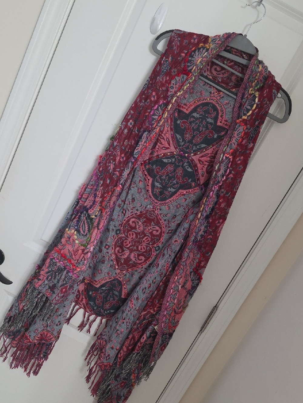 Raj Patterned Rayon Vest